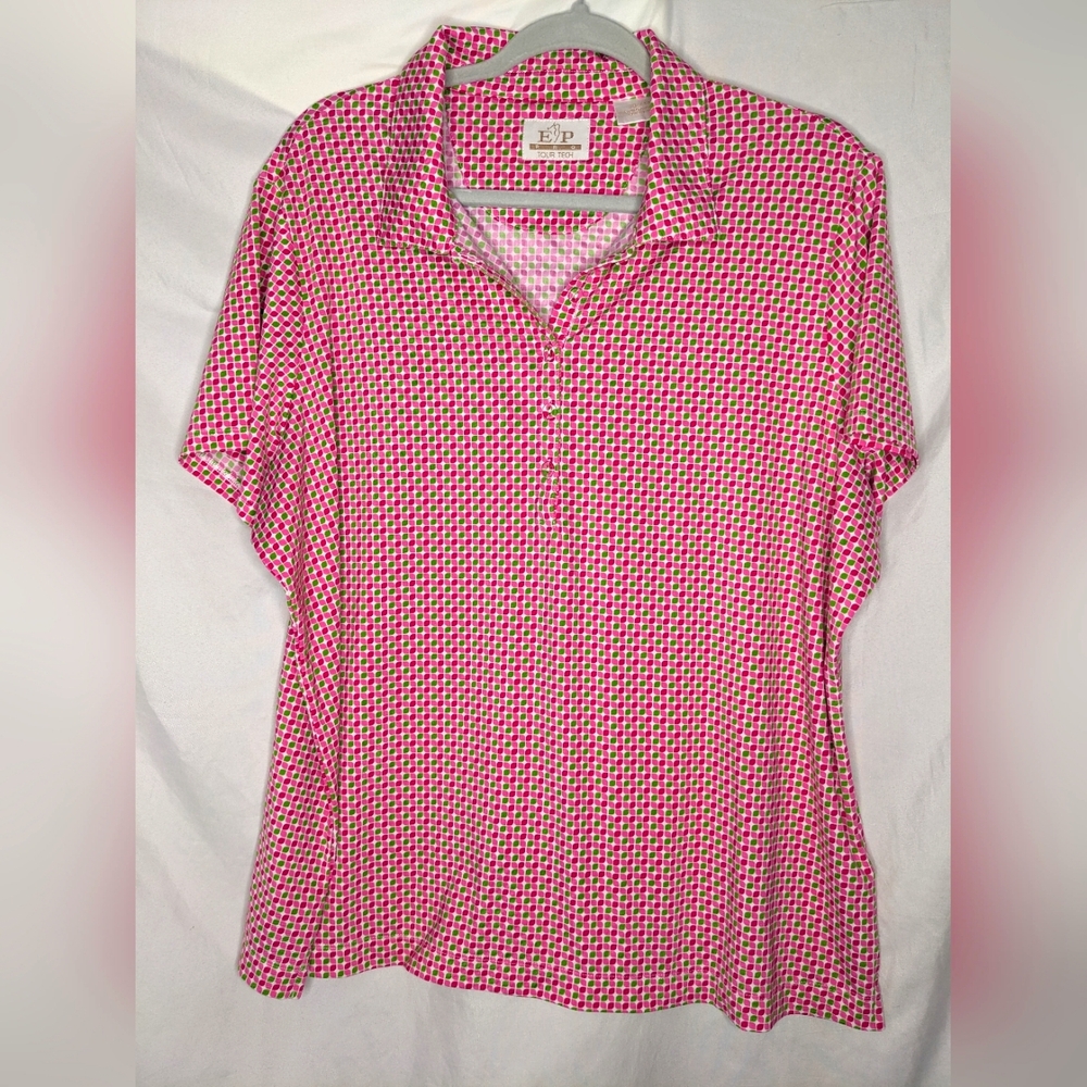 EP Pro Tour Tech Multicolor Polo, XXL